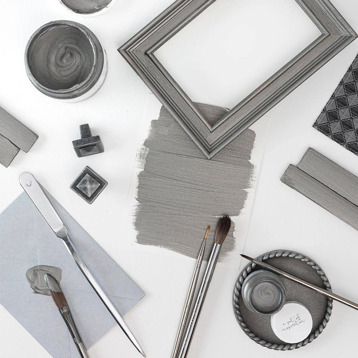 Brushed Steel Metallic Paint - Image 3