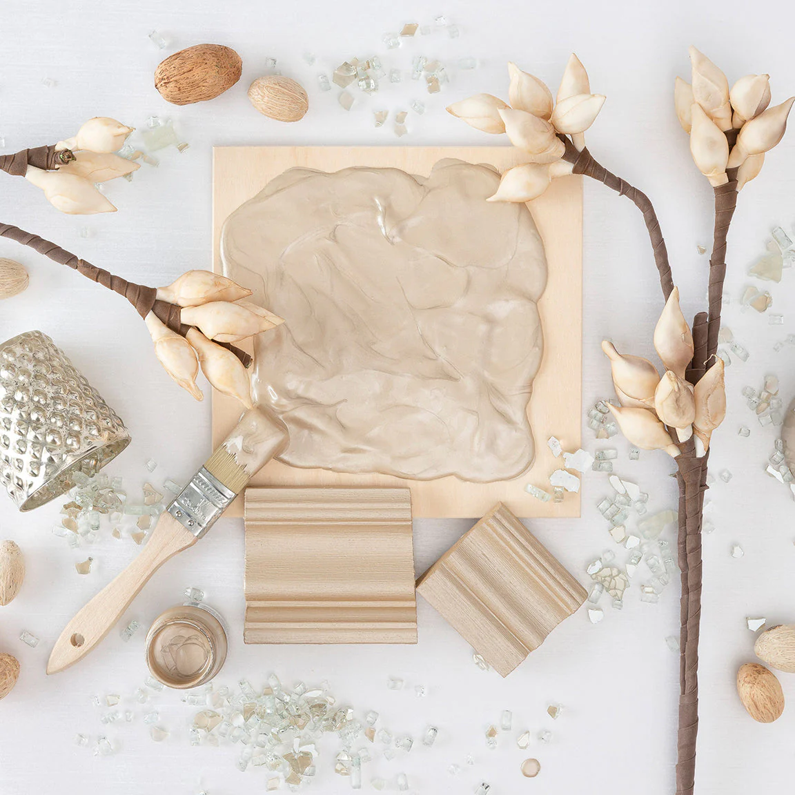 Champagne Gold Metallic Paint - Image 3