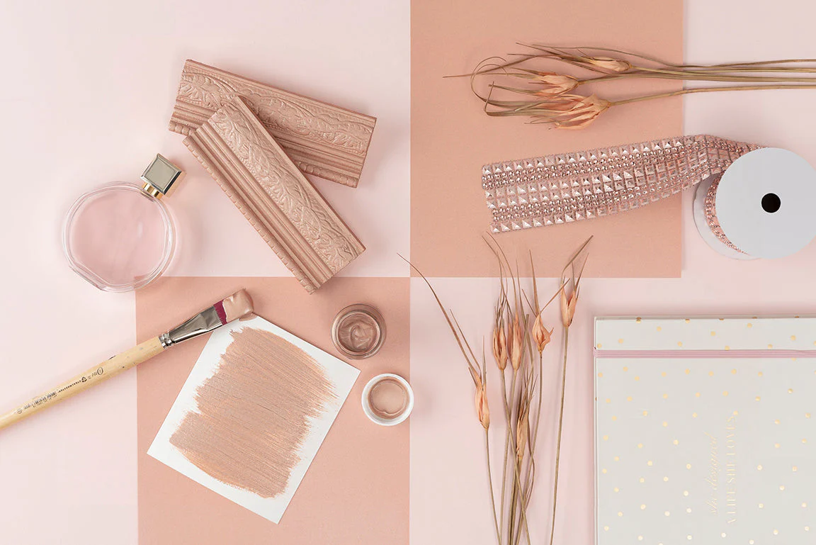 Rose Gold Metallic Paint - Image 3